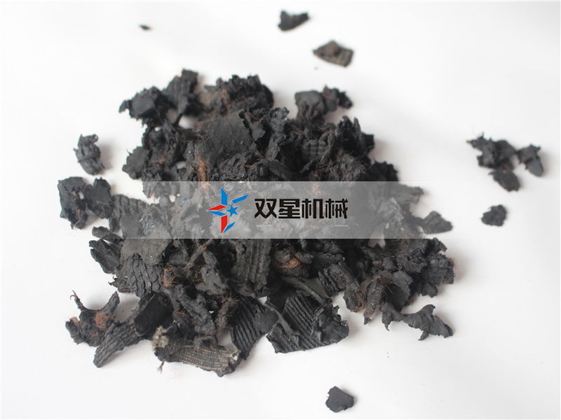 皓星機械橡膠破碎機設備物料堵塞怎么解決